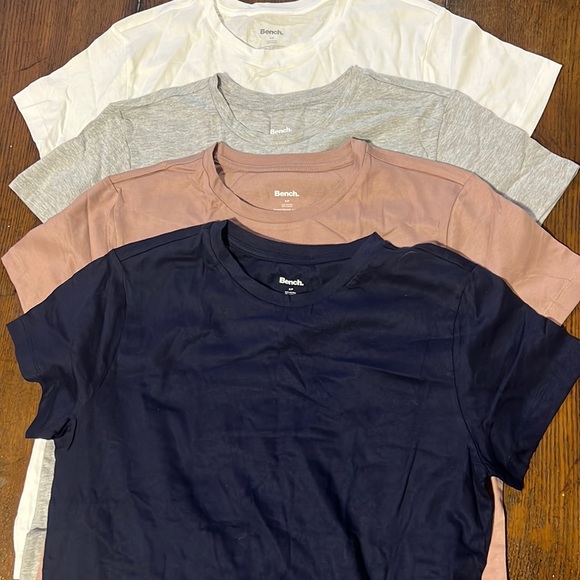 Bench Women’s Crew Neck T-Shirt, 4-pack - Picture 3 of 5